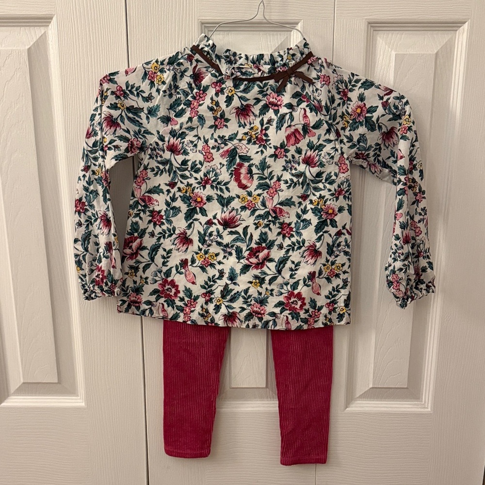 Janie and Jack Girls Outfit Sz 5 Years